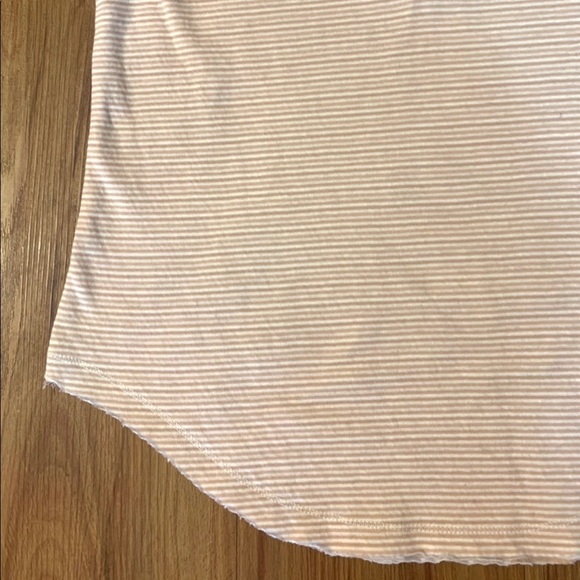 Anthropologie Postmark Striped Henley Tank Top - Picture 5 of 11
